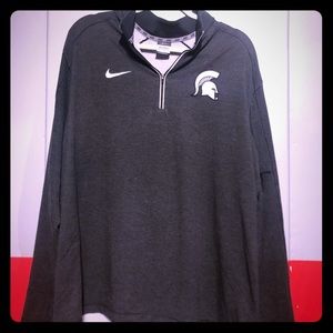 Men’s Nike XXL Michigan State quarter zip